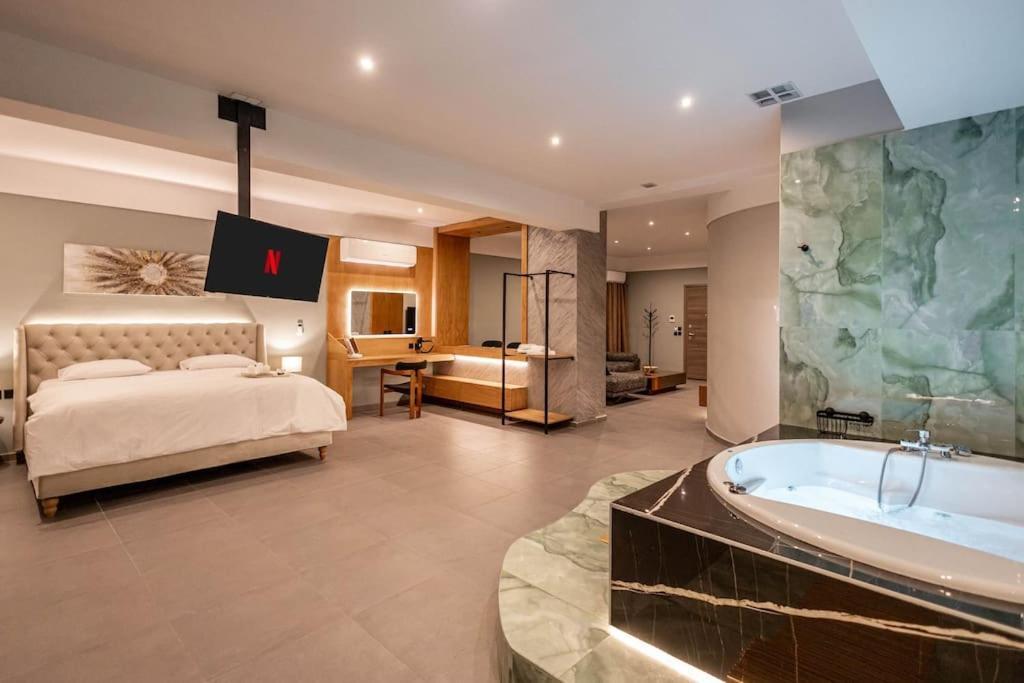 Smaragdi Luxury Jacuzzi Apartment Noho Premium Living Αθήνα Εξωτερικό φωτογραφία